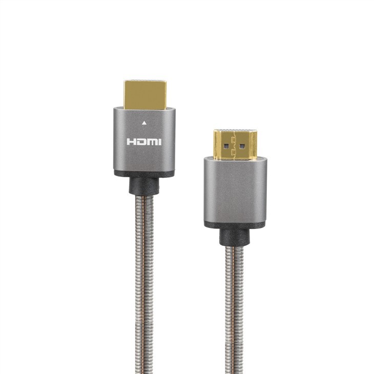 Kabel HDMI Ke HDMI Keluli Tahan Karat 8K